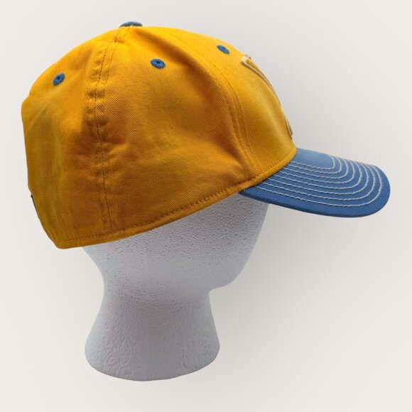 CCM St. Louis Blues Blue Yellow Hockey Cap Hat Embroidered Logo Size L-XL - Picture 4 of 8